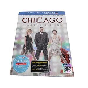 Chicago Diamond Edition  Blu-Ray +Dvd  Digital HD New Sealed  2014